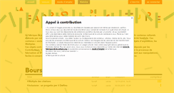 Desktop Screenshot of la-fabrique-de-la-culture.org